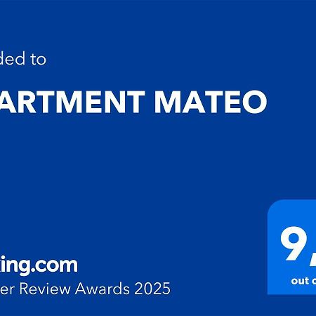 Apartment Mateo Miholascica Exteriér fotografie